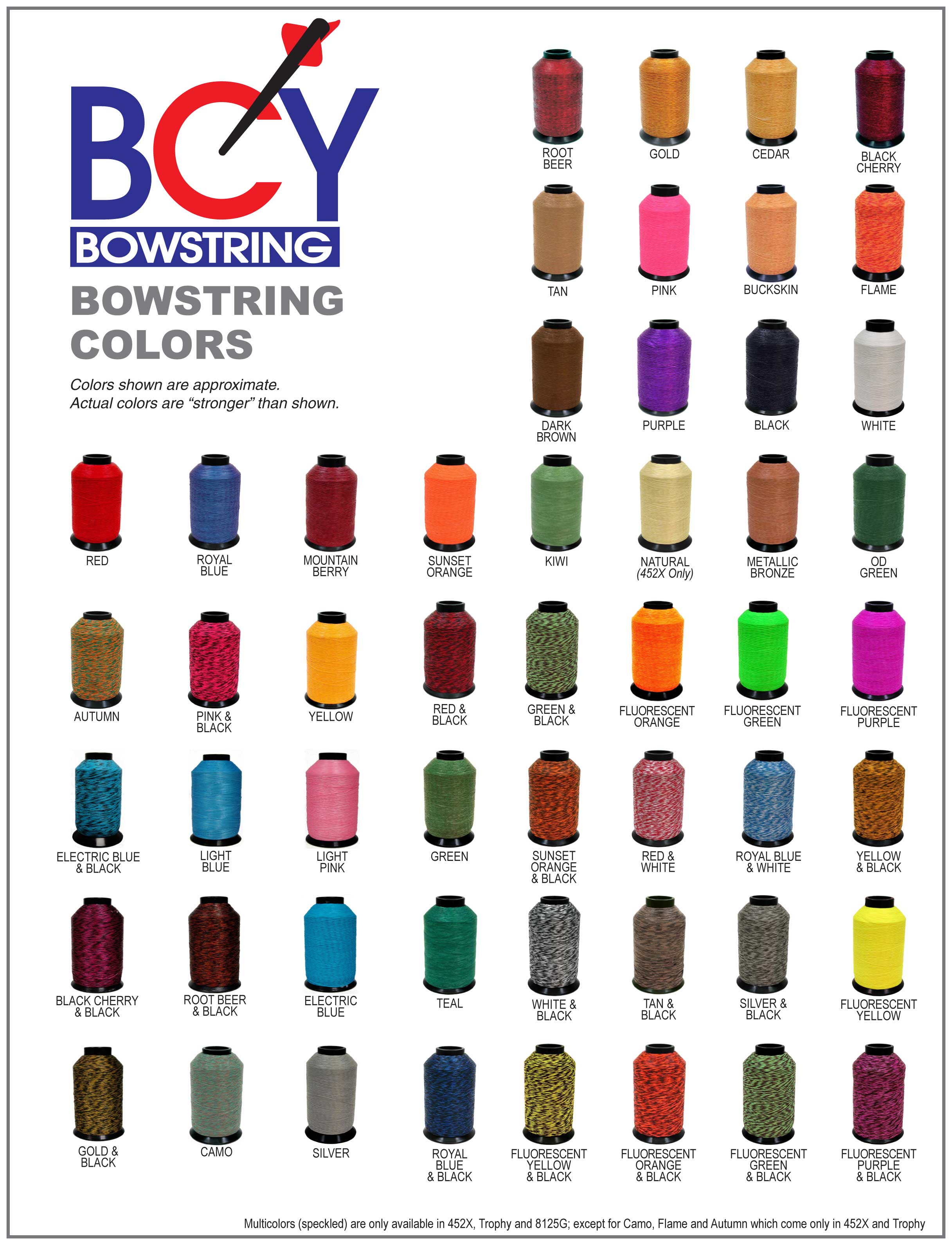 Bow String Color Combinations | vlr.eng.br